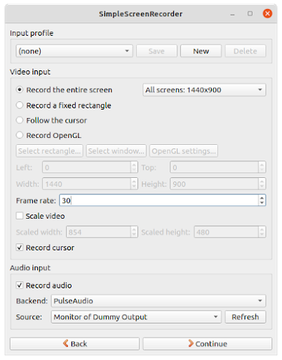 Recording your screen with SimpleScreenRecorder Tutorial